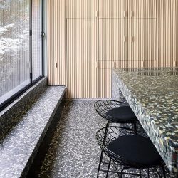 Terrazzo keukenblad & terrazzo vloer