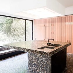 Terrazzo keukenblad & terrazzovloer