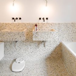 Terrazzo badkamer & terrazzovloer