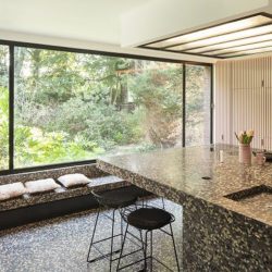 Terrazzo keukenblad & terrazzo vloer